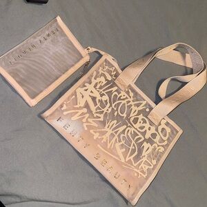 BRAND NEW LIMITED EDITION FENTY BAG WITH MINI ZIP BAG INSIDE😍😍 Who loves Riri!